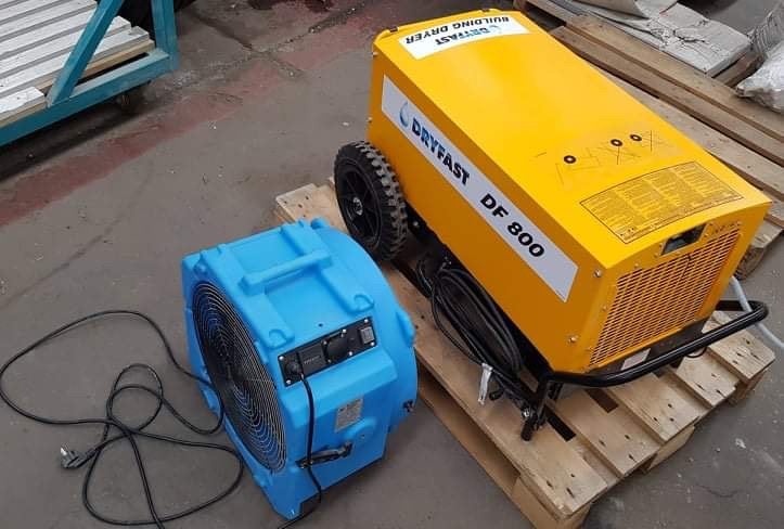 Bouwdroger df800 te huur, Enlèvement, Comme neuf, Ventilateur