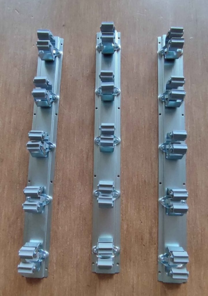 Porte outils/accroche balai murale en acier inoxydable, Jardin & Terrasse, Enlèvement, Neuf