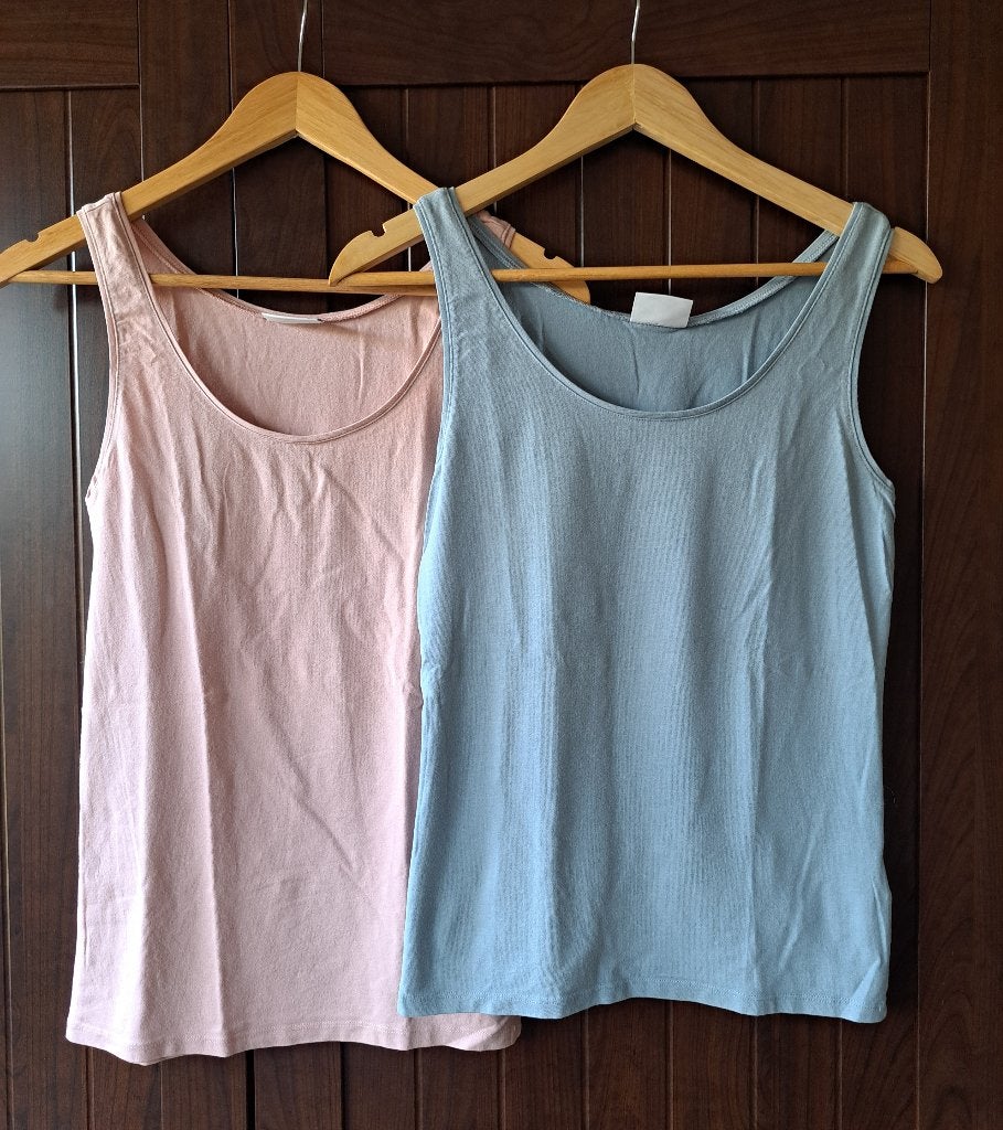 2 topjes van Vila in maat M/L, Vêtements | Femmes, Tops, Sans manches, Taille 38/40 (M), Rose, Vila