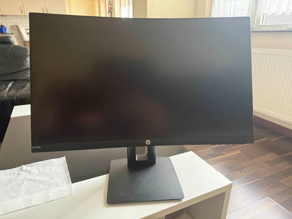 HP X24c Gaming monitor, Gebruikt, 101 t/m 150 Hz, Full HD, HDMI