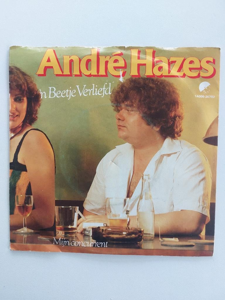 Andre Hazes - 'N Beetje Verliefd (1981), CD & DVD, Vinyles Singles, Single, En néerlandais, Enlèvement ou Envoi