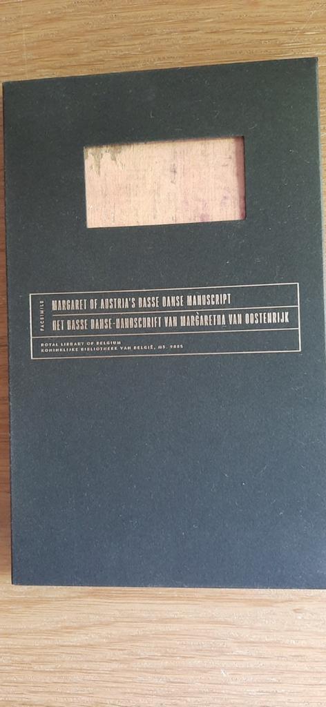 Basdansmanuscript van Margaretha van Oostenrijk - NIEUW, Muziek en Instrumenten, Overige Muziek en Instrumenten, Ophalen, Nieuw