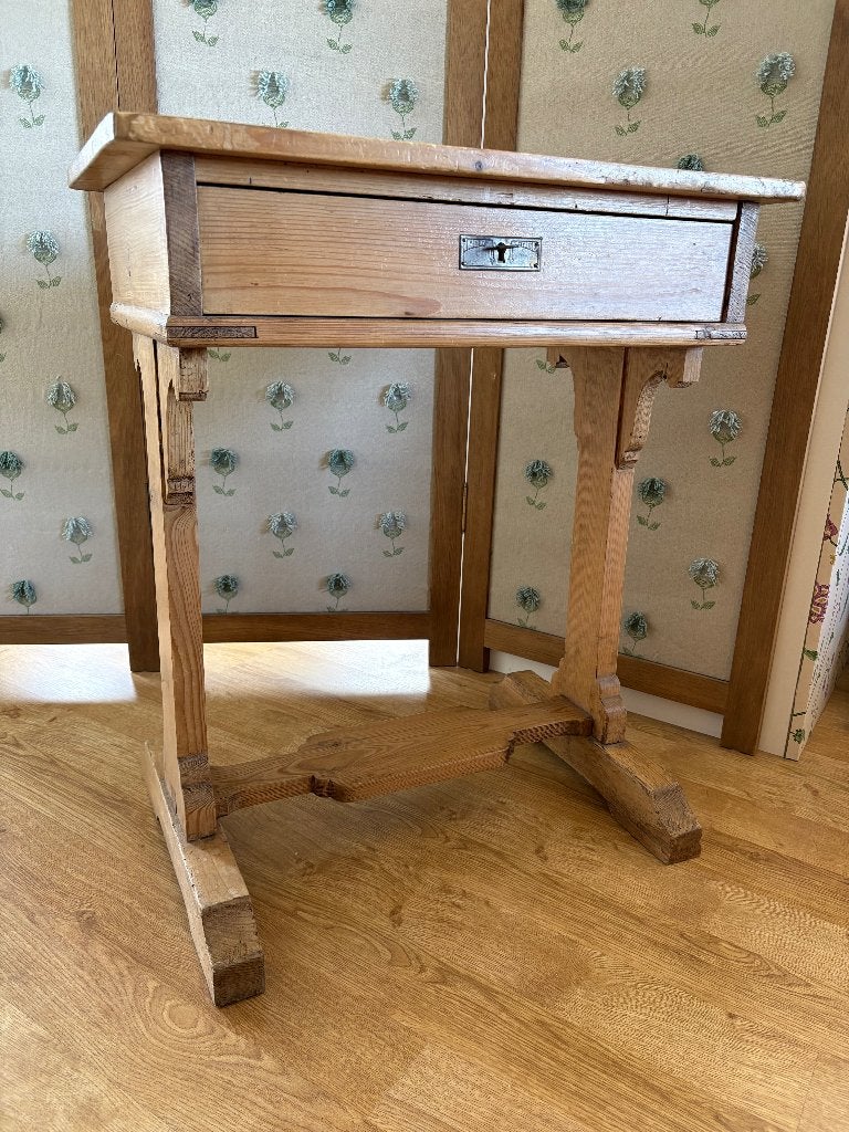 Kleine schrijftafel, 40 cm, 62 cm, Utilisé, Antique