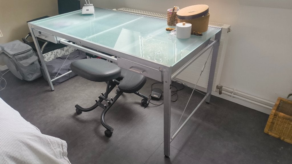 Bureau, Ophalen, Demontabel, 76 cm, Zo goed als nieuw