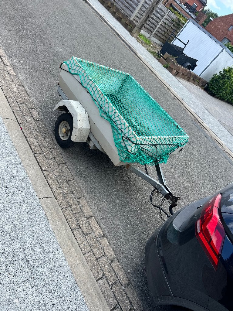 Kleine remorque van metaal, Auto diversen, Aanhangers en Bagagewagens, Ophalen, Gebruikt