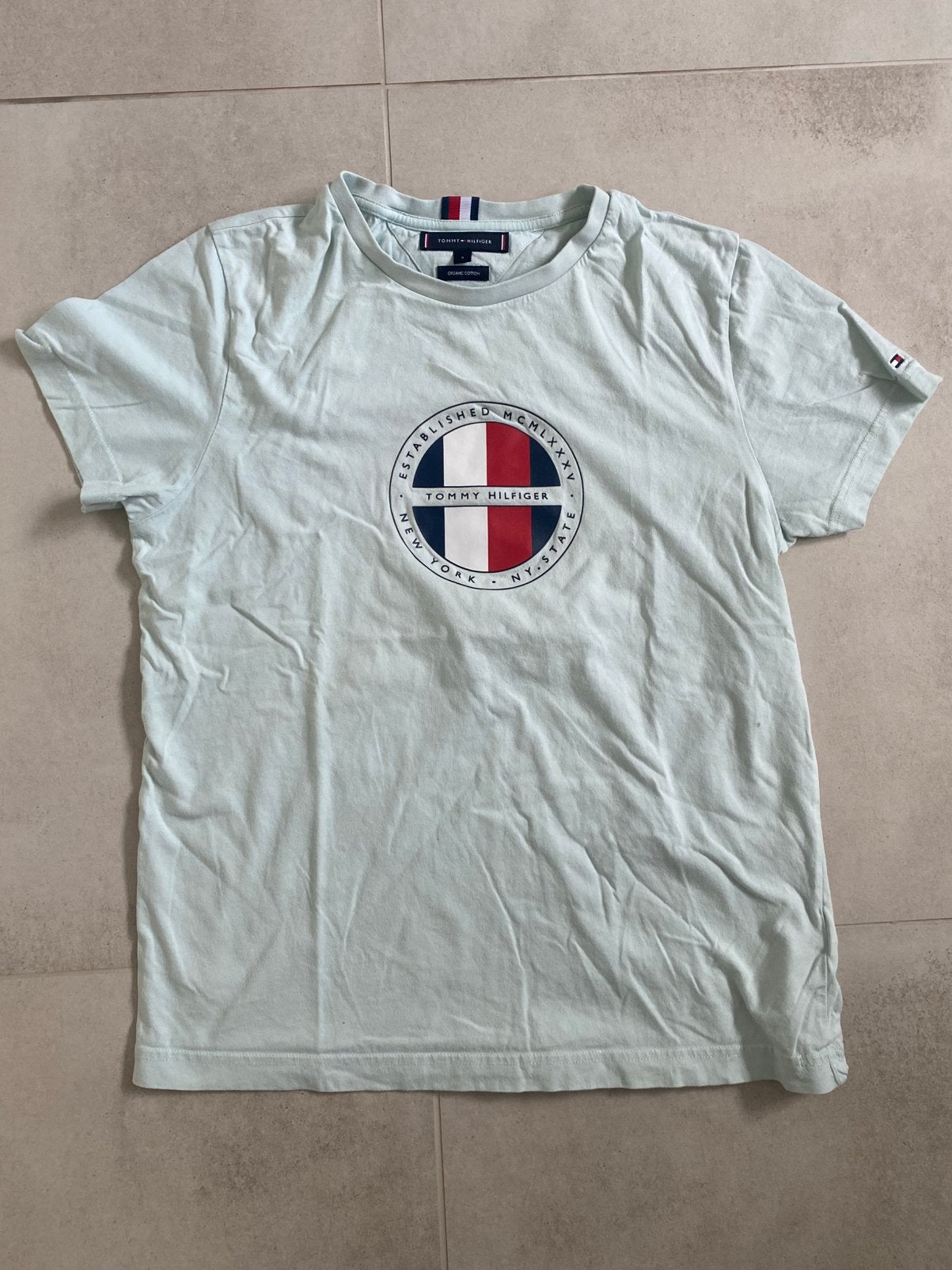 Heren tshirt tommy, asics…, Ophalen, Zo goed als nieuw