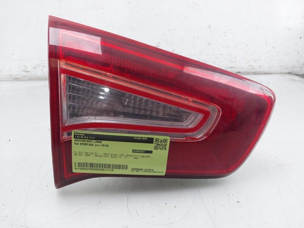 FEU ARRIÈRE GAUCHE Kia Sportage (SL) (|924053W010|), Kia, Info@kia.de, Utilisé, Theodor-Heuss-Allee 11
60486  Frankfurt am Main, DE
