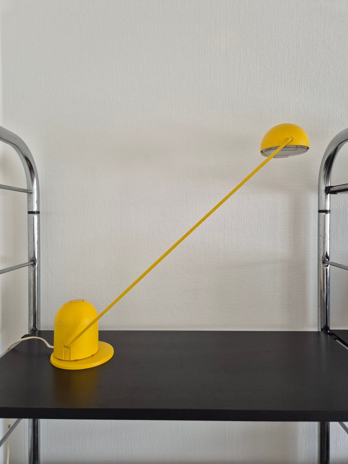 Vintage Philips bureaulamp in opvallend geel, Made in German, Ophalen, Bureaulamp, Geel, Philips