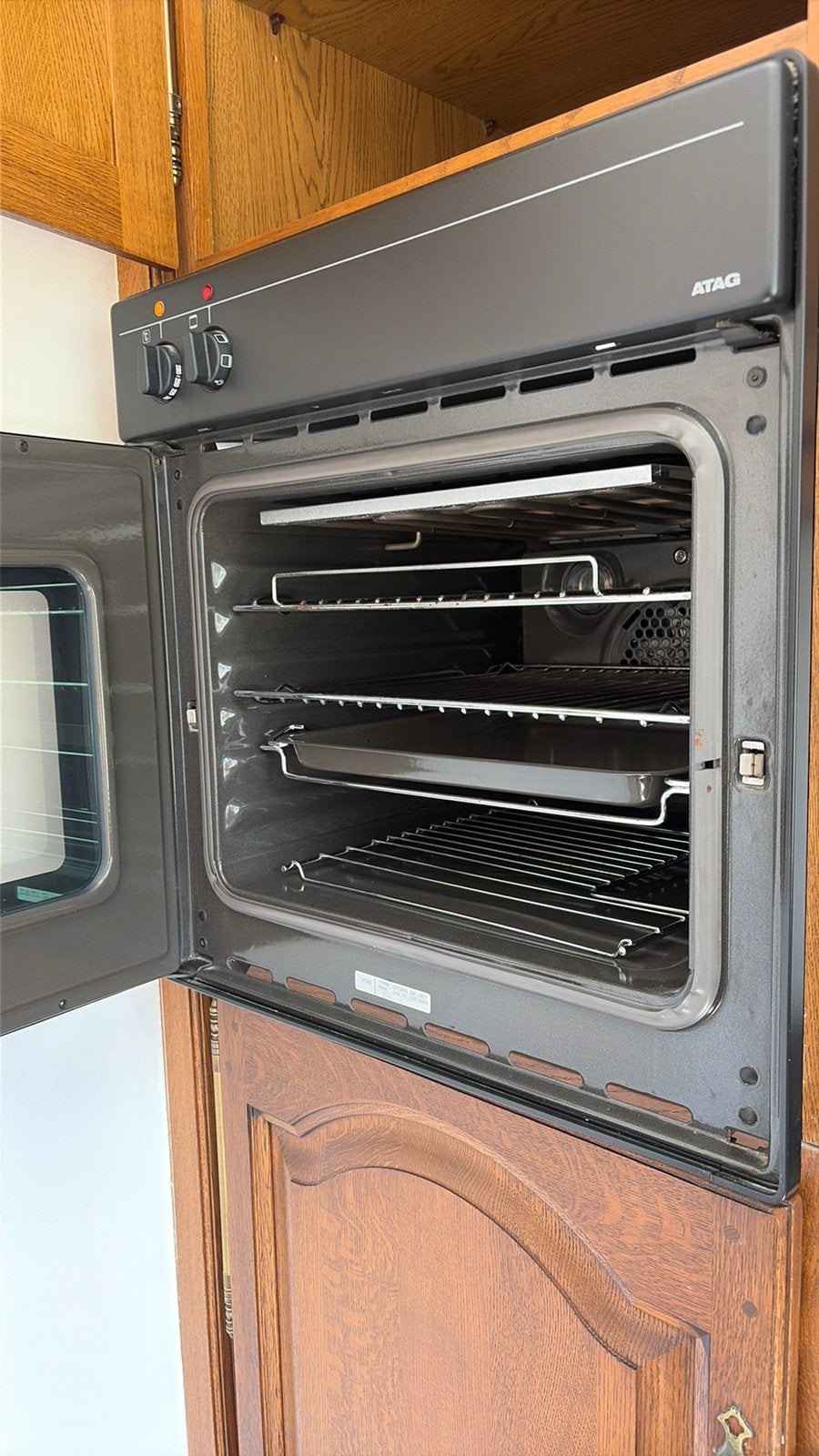 Inbouwoven ATAG, Ophalen, Gebruikt, Oven, Hete lucht