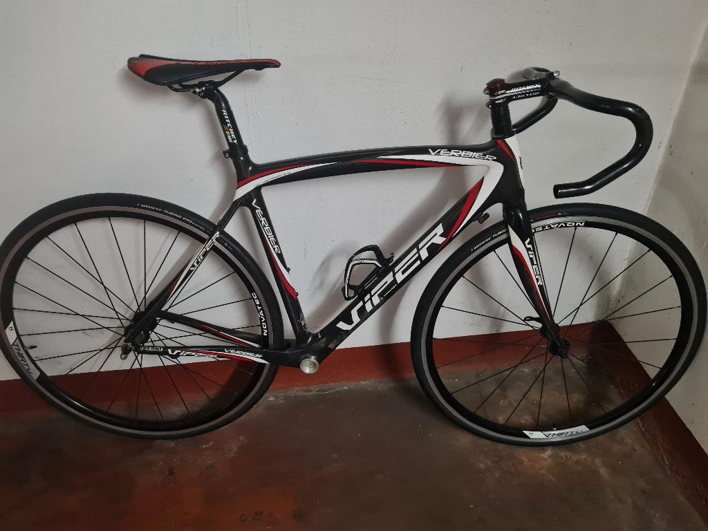 Racefiets frame viper verbier maat 54cm, Fietsen en Brommers, 28 inch, Gebruikt, Carbon, 15 tot 20 versnellingen