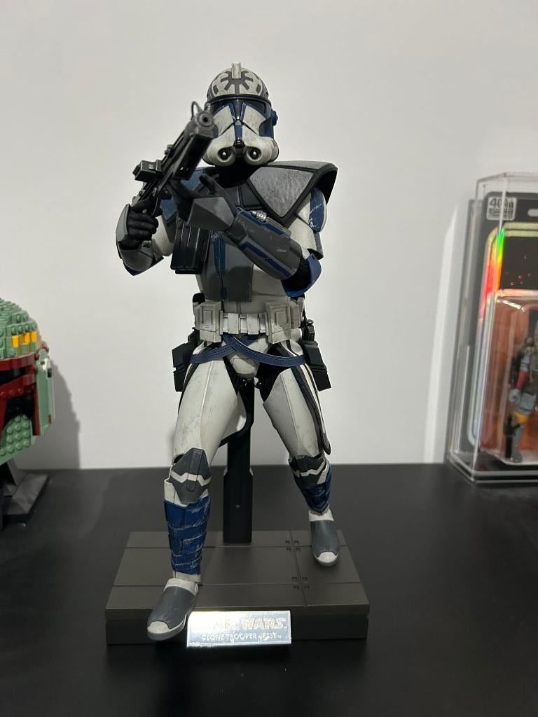 Hot Toys Clone Trooper Jesse, Ophalen, Zo goed als nieuw, Actiefiguurtje