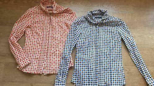 rood en blauw hemd van River Woods maat Smal of 36, Blauw, River Woods, Ophalen of Verzenden, Zo goed als nieuw
