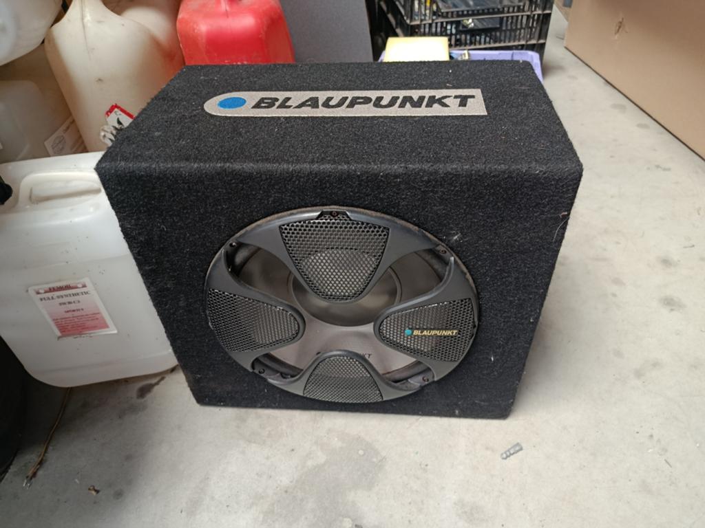 12 inch autowoofer incl versterker, Ophalen