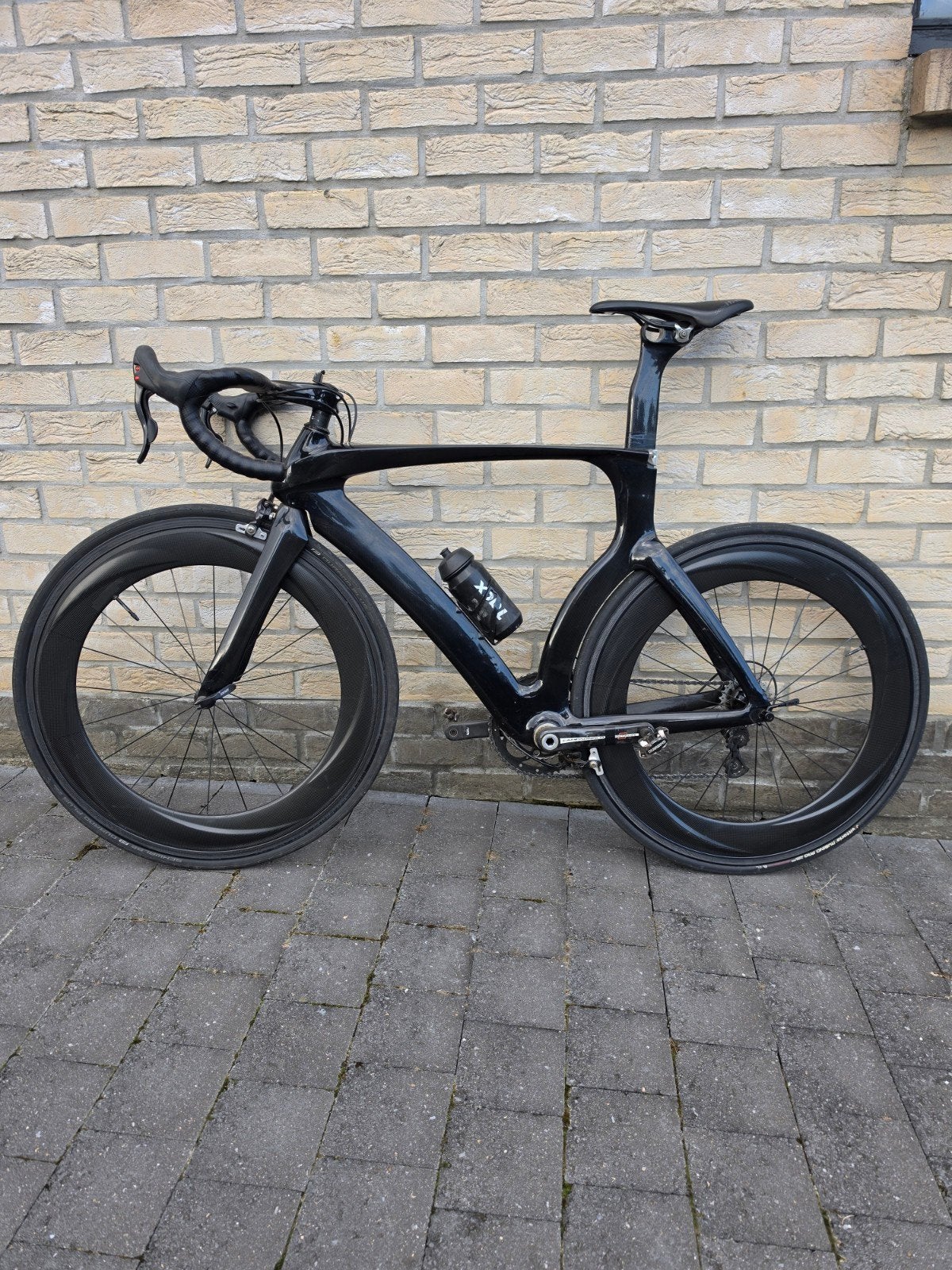 Vélo de route aérodynamique entièrement en carbone, Autres marques, Frein sur jante, Enlèvement, 28 pouces