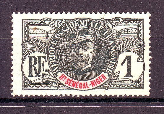 Postzegels Franse kolonies: Senegal Niger / Senegal, Timbres & Monnaies, Timbres | Afrique, Enlèvement ou Envoi, Autres pays, Affranchi