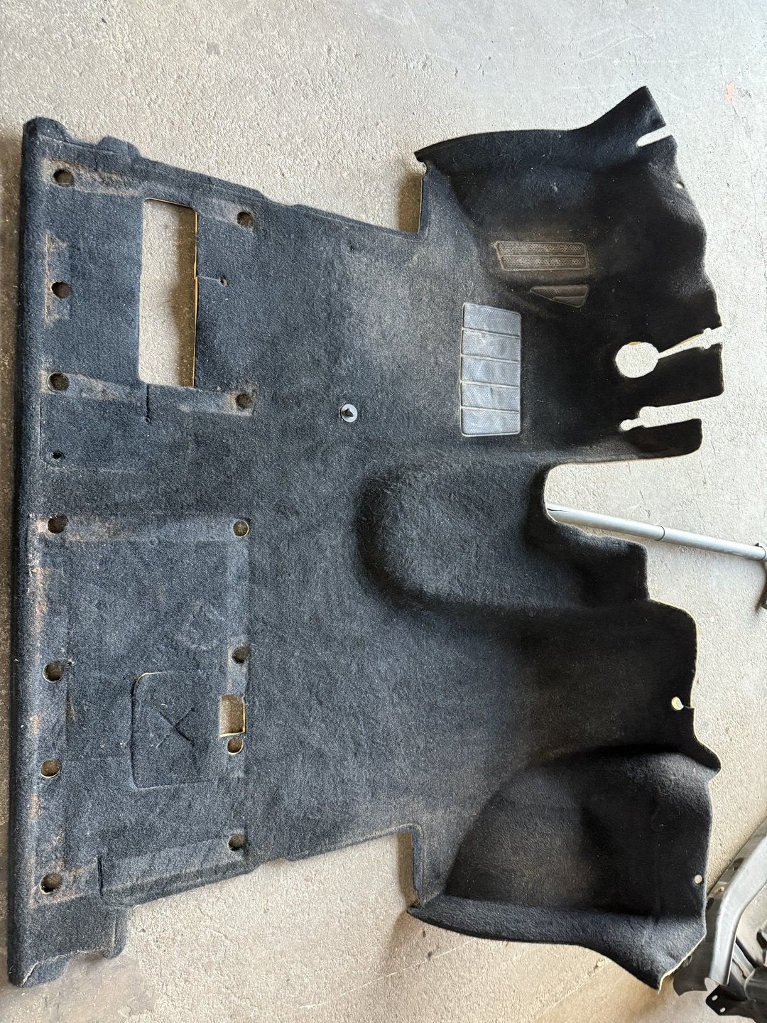 Volkswagen T5 T6 vloerbedekking zwart, Gebruikt, -, Volkswagen, -