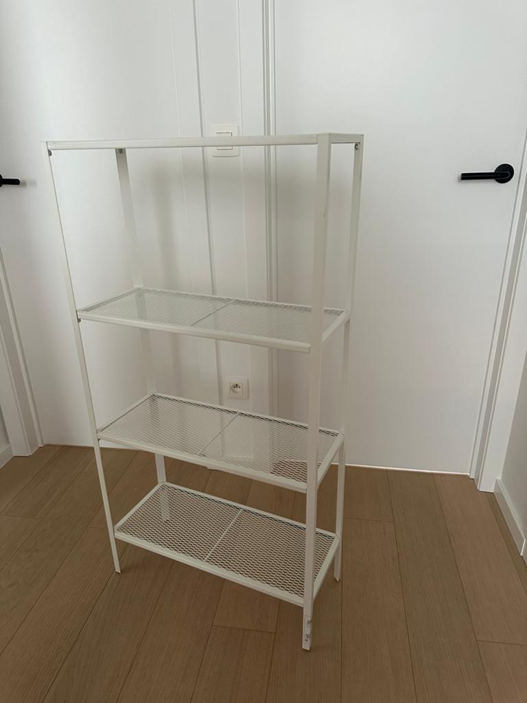 Armoire/étagère murale IKEA BAGGEBO blanche 60x25x116 cm, Enlèvement, Comme neuf