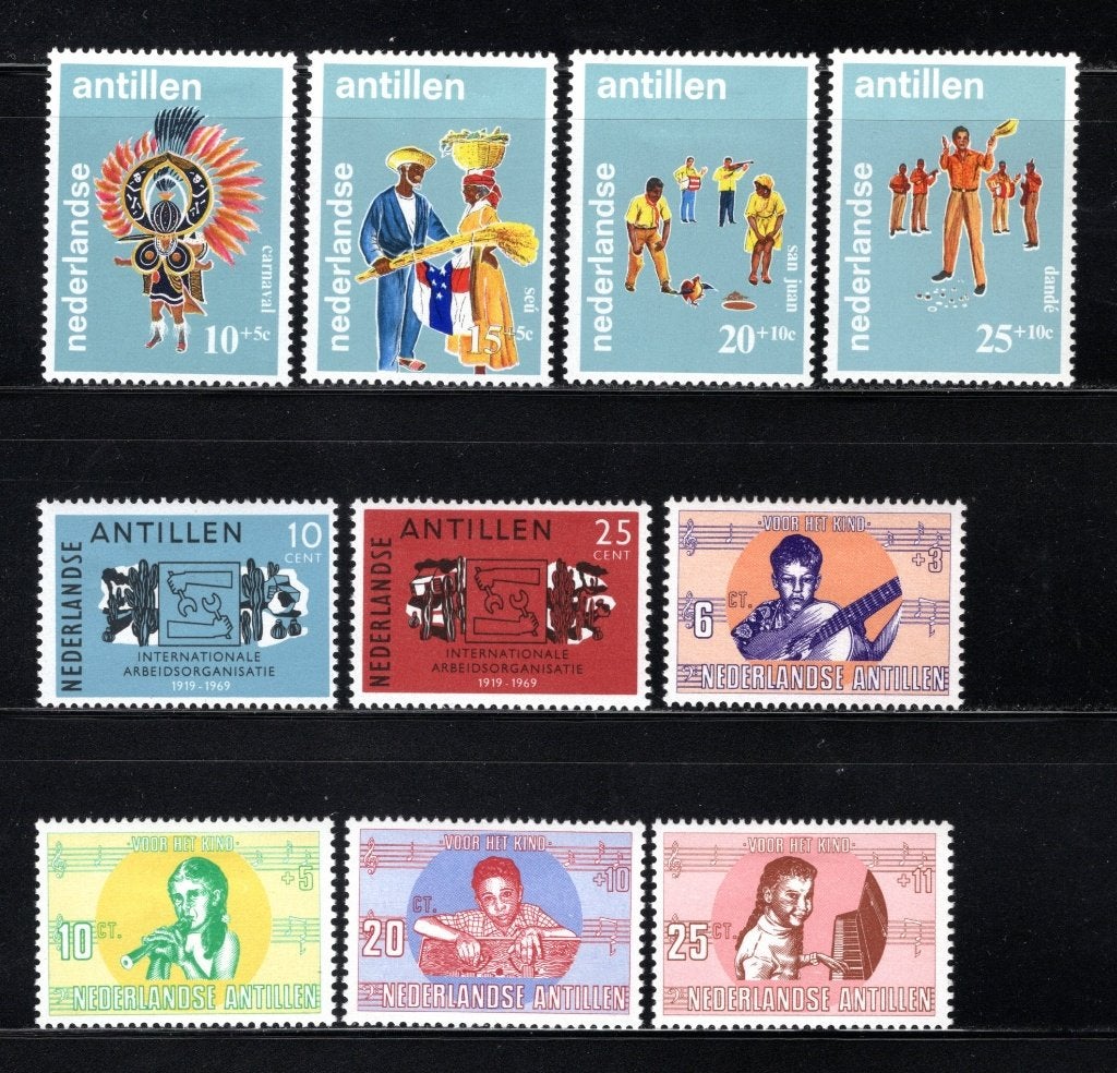 NL. ANTILLES Lot 1969 MH/MNH, Timbres & Monnaies, Timbres | Antilles néerlandaises, Envoi, Non oblitéré