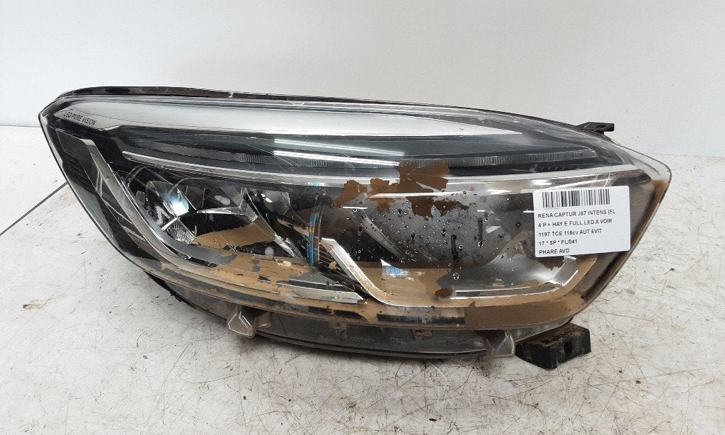 PHARE / OPTIQUE AVANT DROIT Captur (2R) (260101671R), Utilisé, Renault