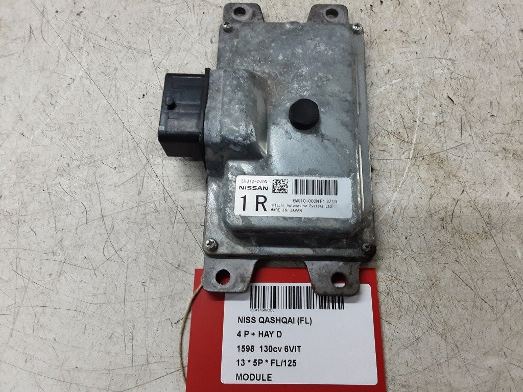 COMPUTER Nissan Qashqai (J10) (11-2006/01-2014) (EMU10000N), Gebruikt, Germany@nissan-services.eu, Kronenweg 38
50389  Wesseling, DE