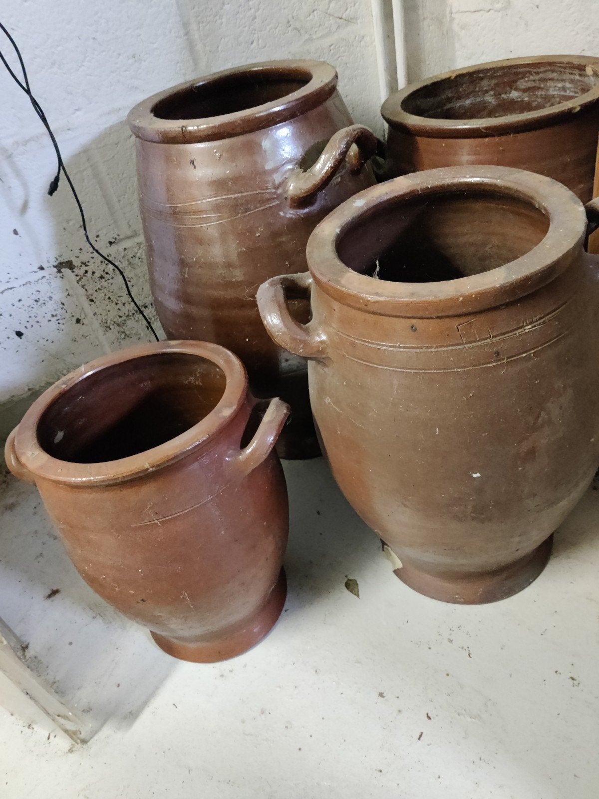 terracotta inmaakpotten, Tuin en Terras, Bloempotten, Ophalen, Aardewerk