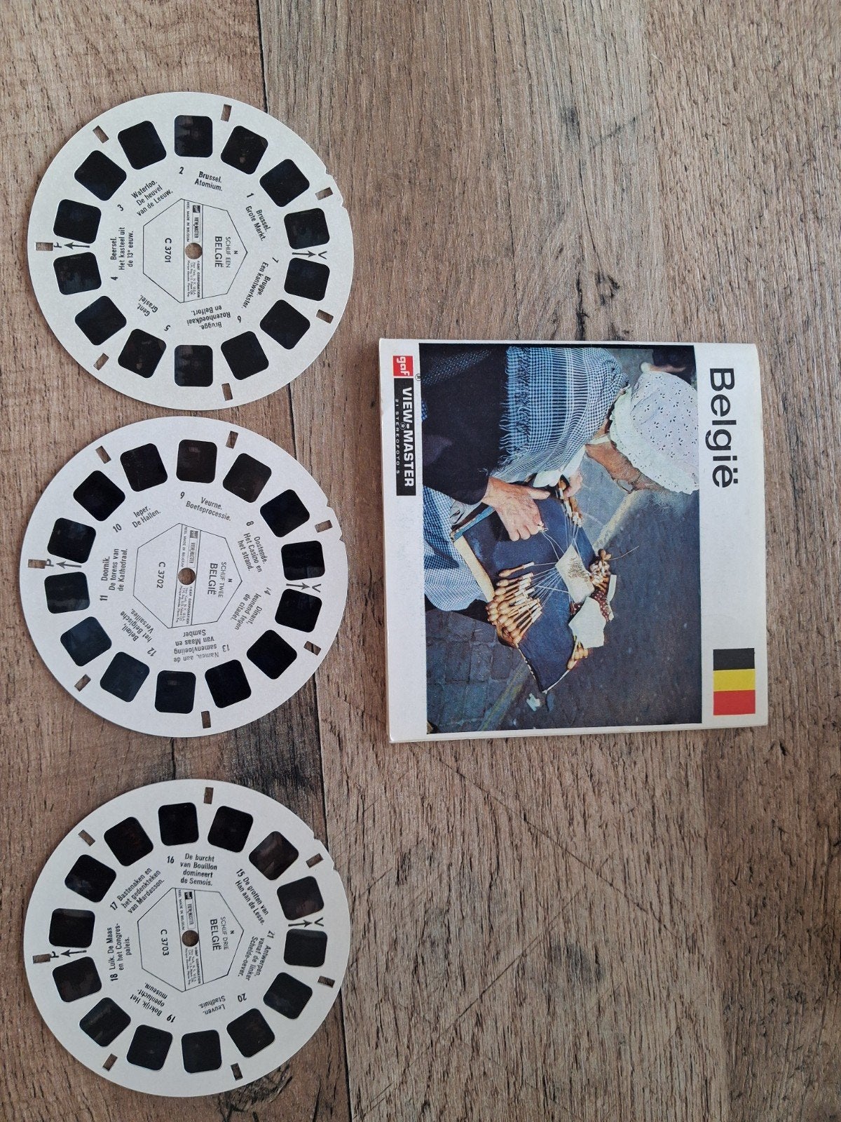 view-master : België, Verzenden