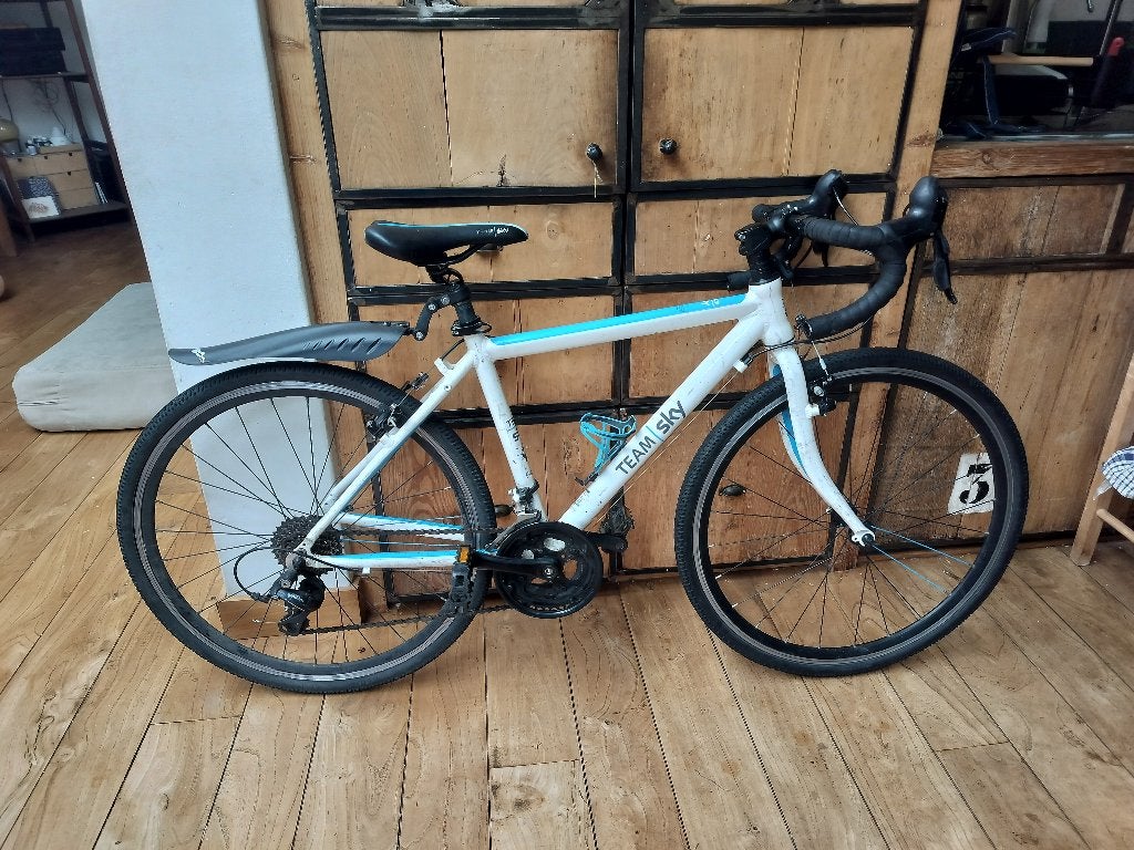 koersfiets 24 inch Frog Team sky, Frein à main, Enlèvement, Utilisé, 24 pouces