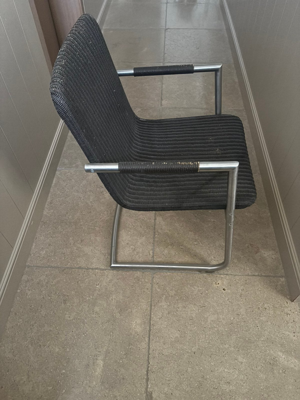 GRATIS: 7 keuken - / terrasstoelen, Huis en Inrichting, Ophalen, Gebruikt