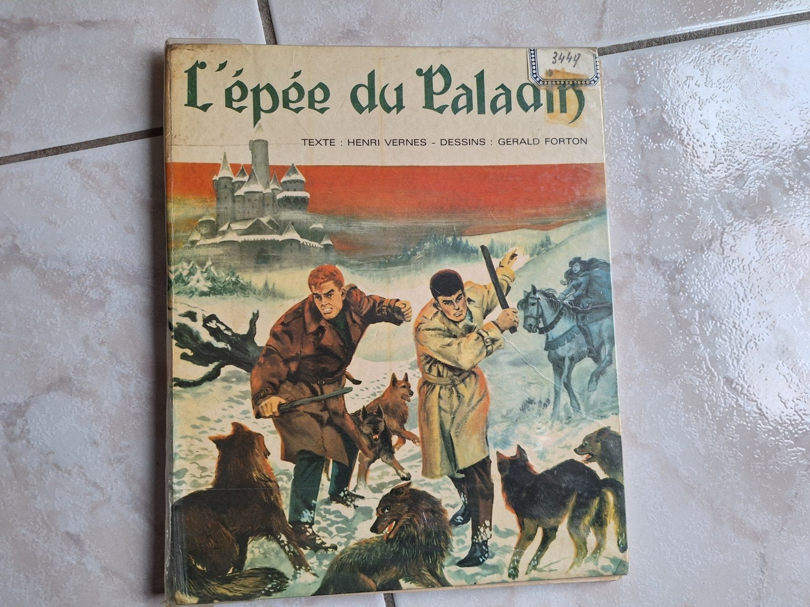 Bob Morane L'Épée du Paladin 1967 Eo Cotée de 200 a 300€, Une BD, Enlèvement, Utilisé