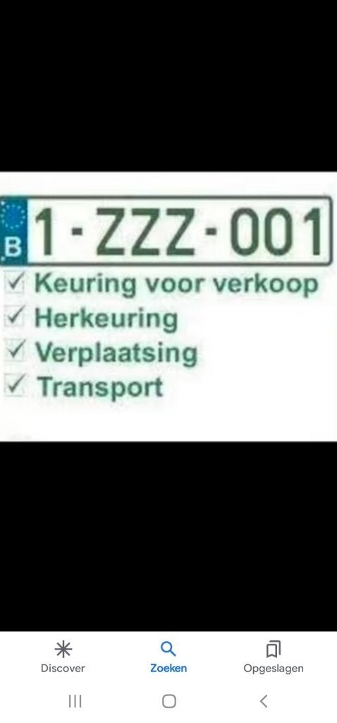 Z platen keuring voor verkoop, Service 24h/24, Apk-keuring