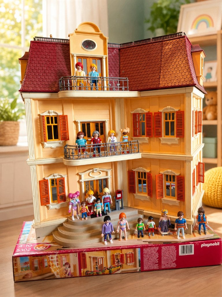 Playmobile huis+ toebehoren, Ophalen, Gebruikt, Gebouw, Losse onderdelen