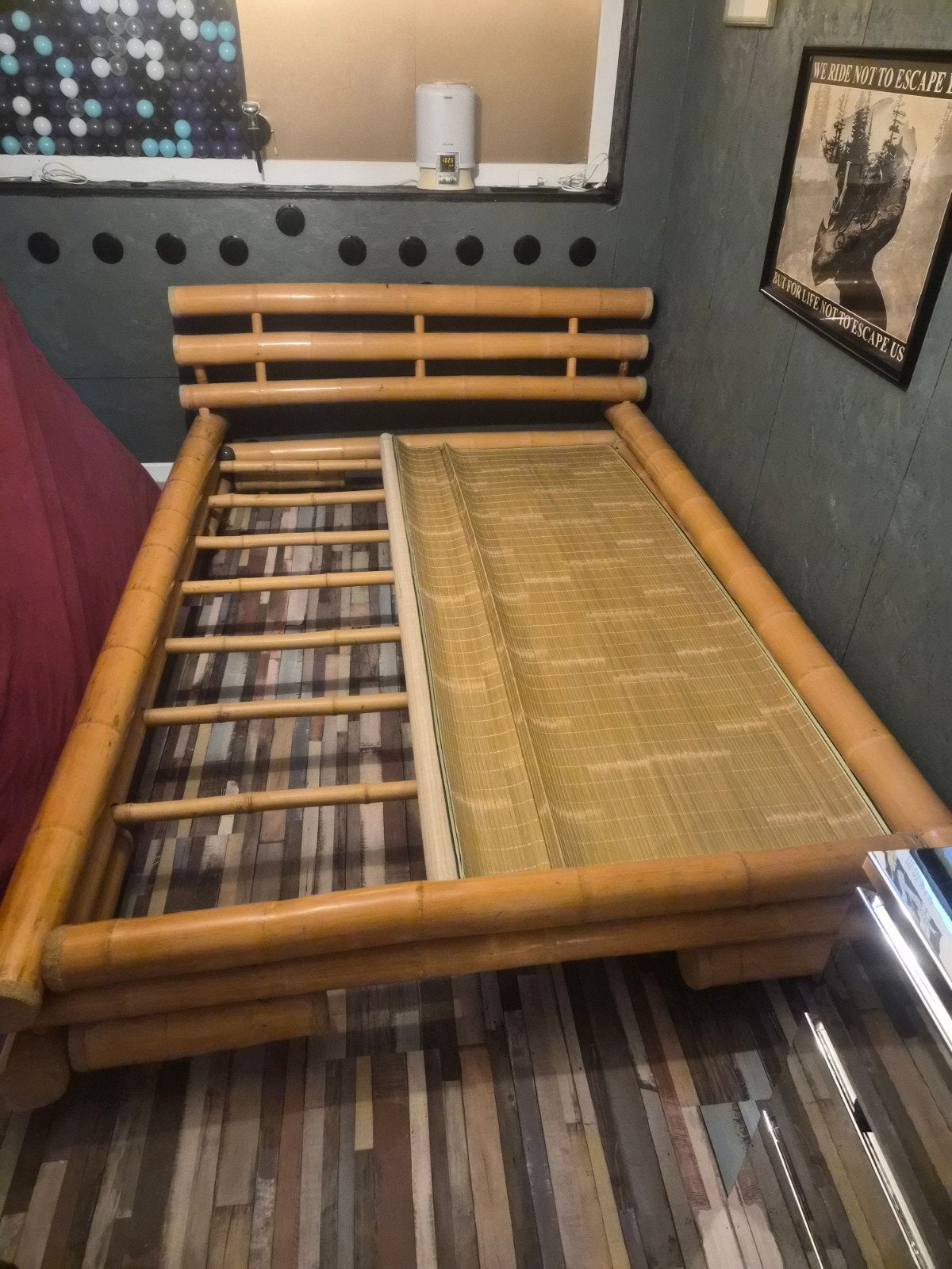 Bamboe bed 140x200, Ophalen