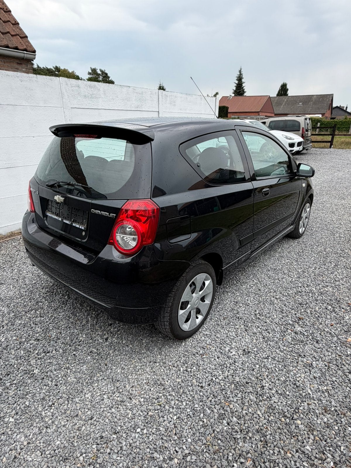 Chevrolet Aveo 1.2 Benzine - ideale stadswagen, Auto's, Voorwielaandrijving, Stof, Zwart, Bedrijf