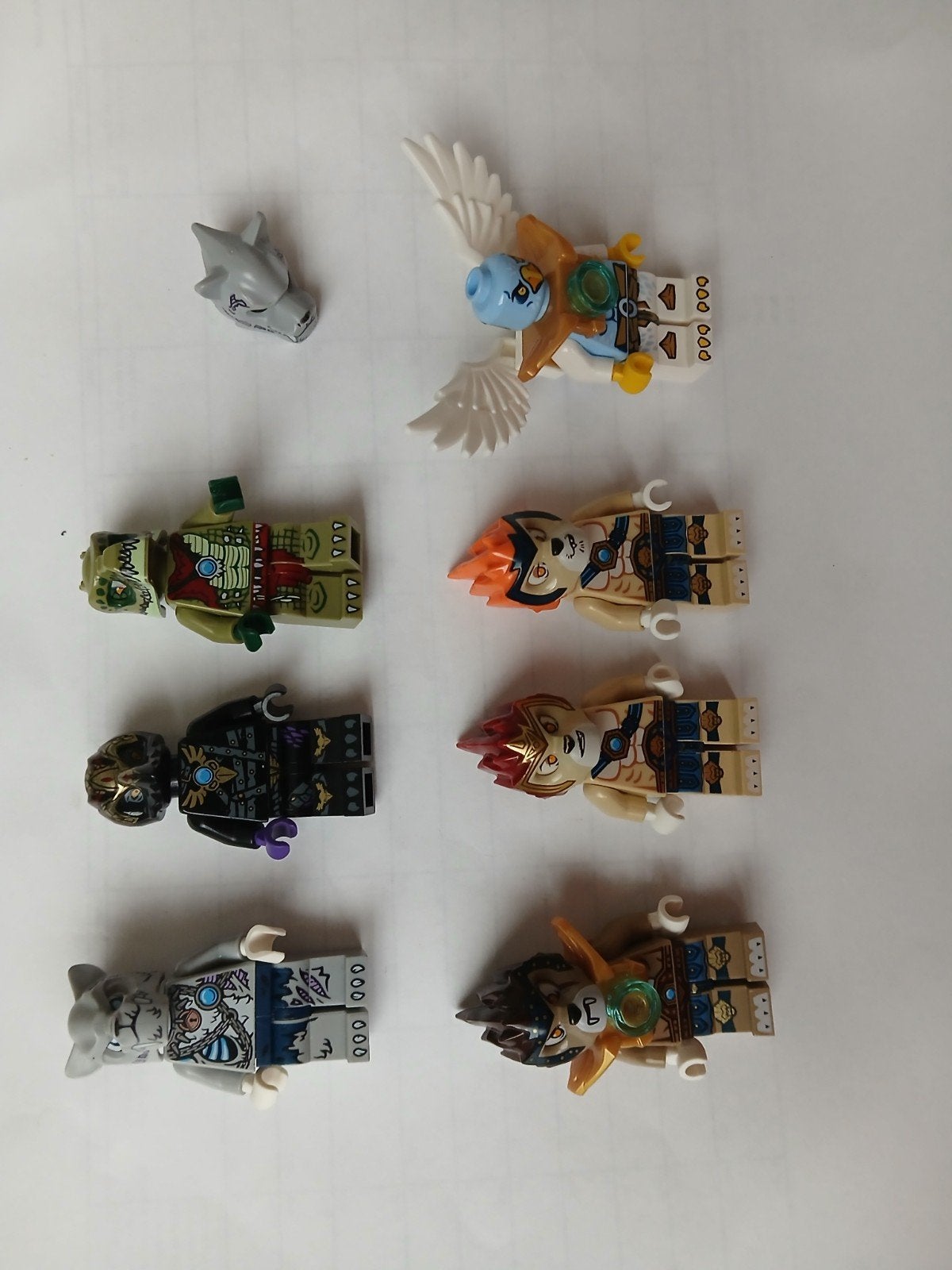 Figurines Lego Chima, Enlèvement