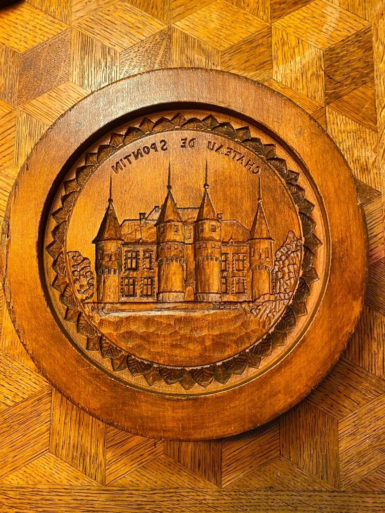 moule à couques de Dinant - château de Spontin, Antiek en Kunst, Antiek | Overige Antiek, Ophalen