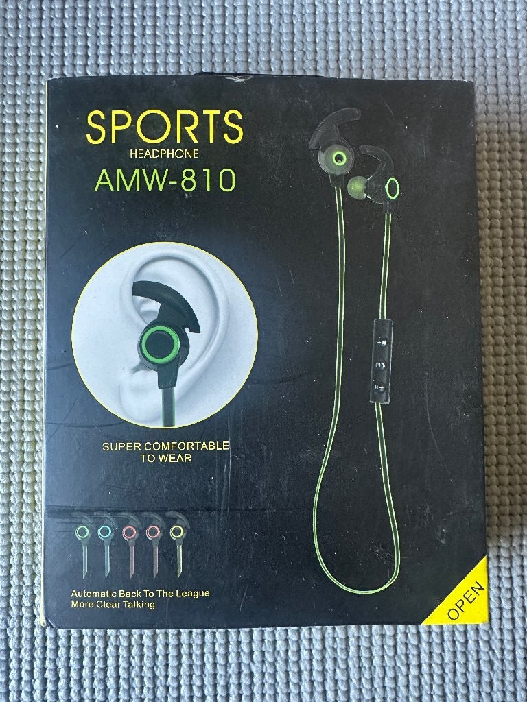 Écouteurs Bluetooth Sport AMW-810 – NEUFS, Télécoms, Enlèvement ou Envoi, Neuf, Bluetooth