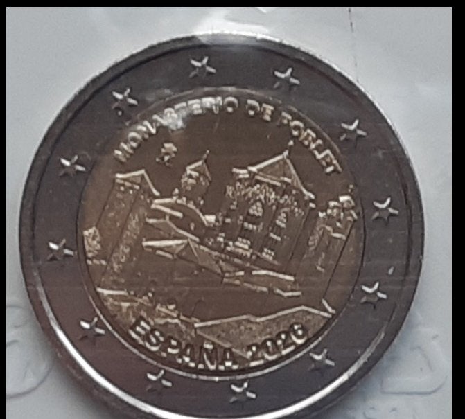 Pièce commémorative 2 euros Monastère de Poblet Espagne 2026, Enlèvement ou Envoi, Espagne, 2 euros, Monnaie en vrac