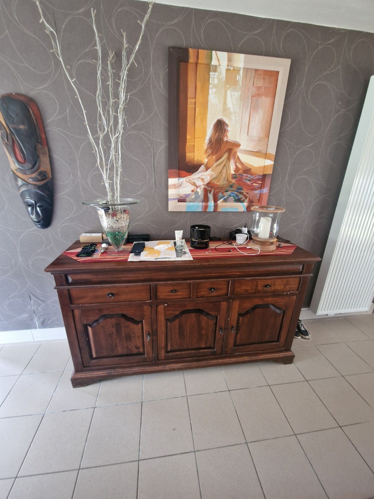 Zware Dresser Buffetkast In Goede Staat Weg Wegens Verhuis B, Maison & Meubles, Accessoires pour la Maison | Coffres, Enlèvement