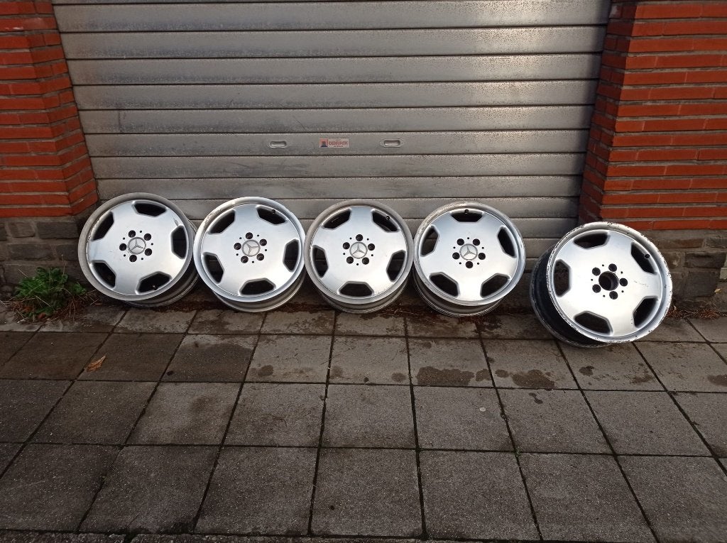Jantes Mercedes Benz Monoblock 7.5x17 ET35, Enlèvement ou Envoi, Utilisé, 17 pouces, Jante(s)