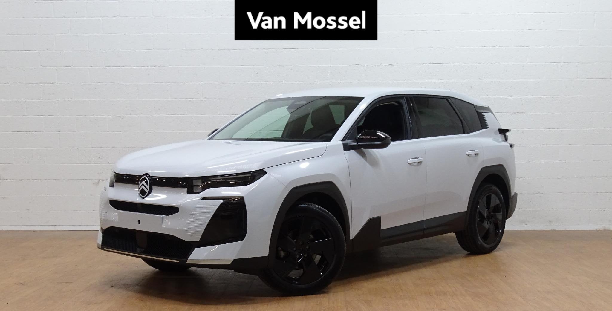 Citroën C5 Aircross Hybrid 145 ch/pk Automatic PLUS, Auto's, Stof, Gebruikt, Wit, Bedrijf