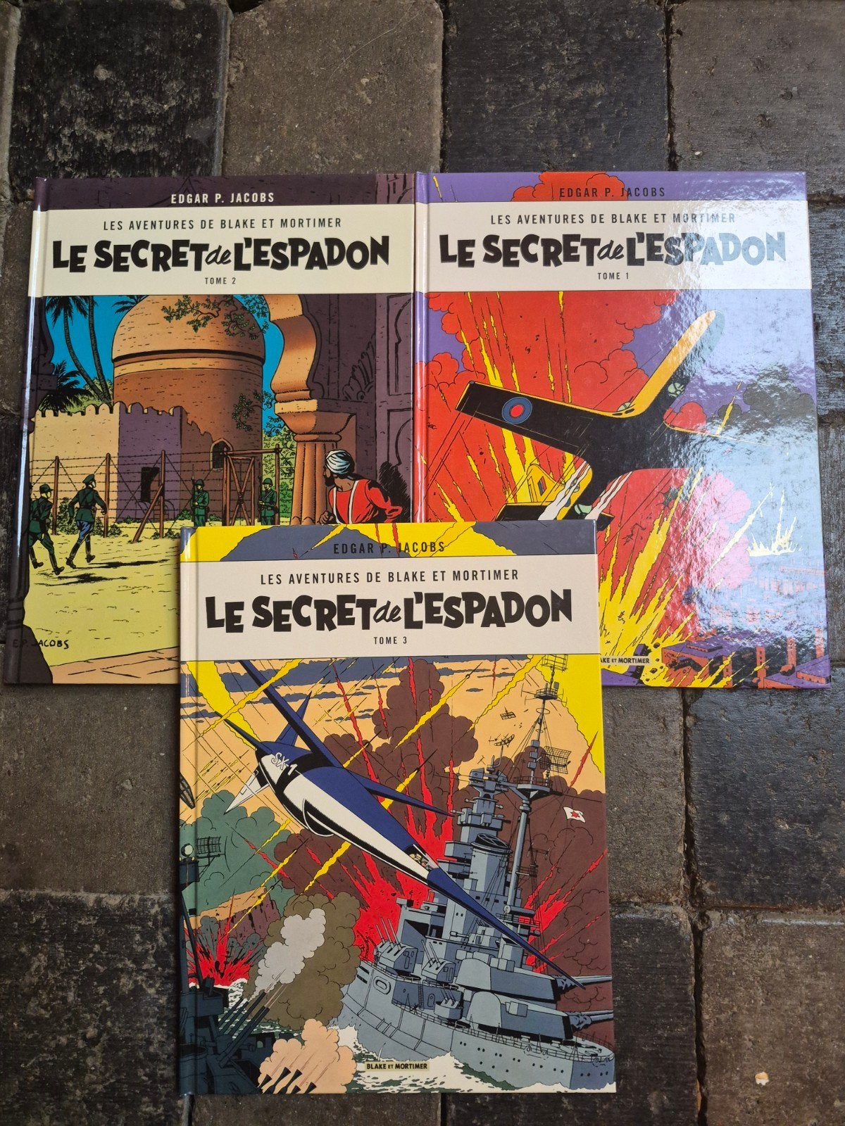 Le secret de l'espadon 3 tomes, Livres, Enlèvement