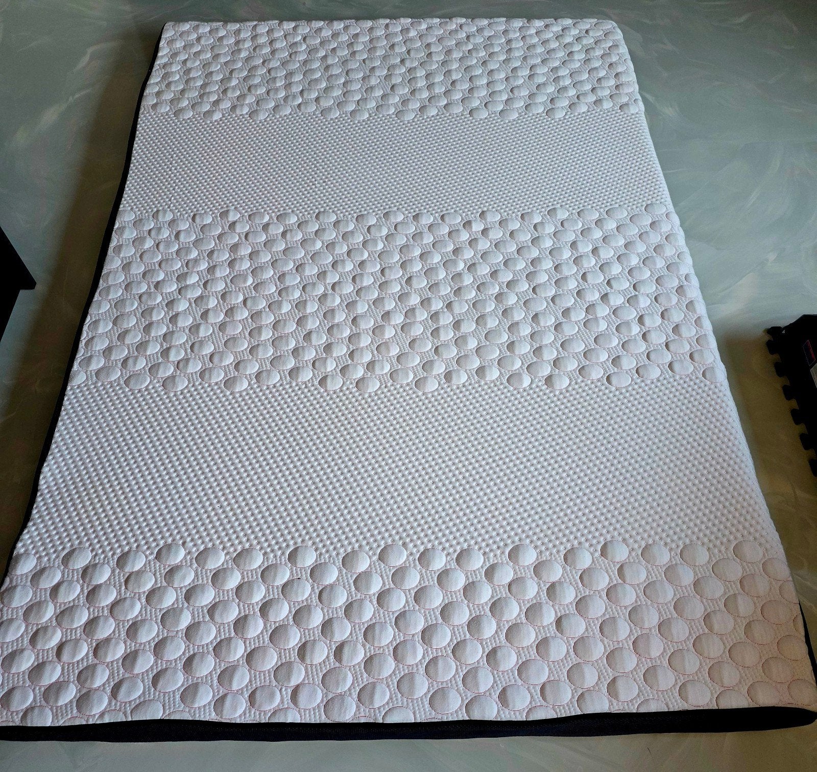 Luxe Traagschuim Matras Topper 140x200 cm (8 cm dik) Ademend, Ophalen, 140 cm, Zo goed als nieuw, Matras