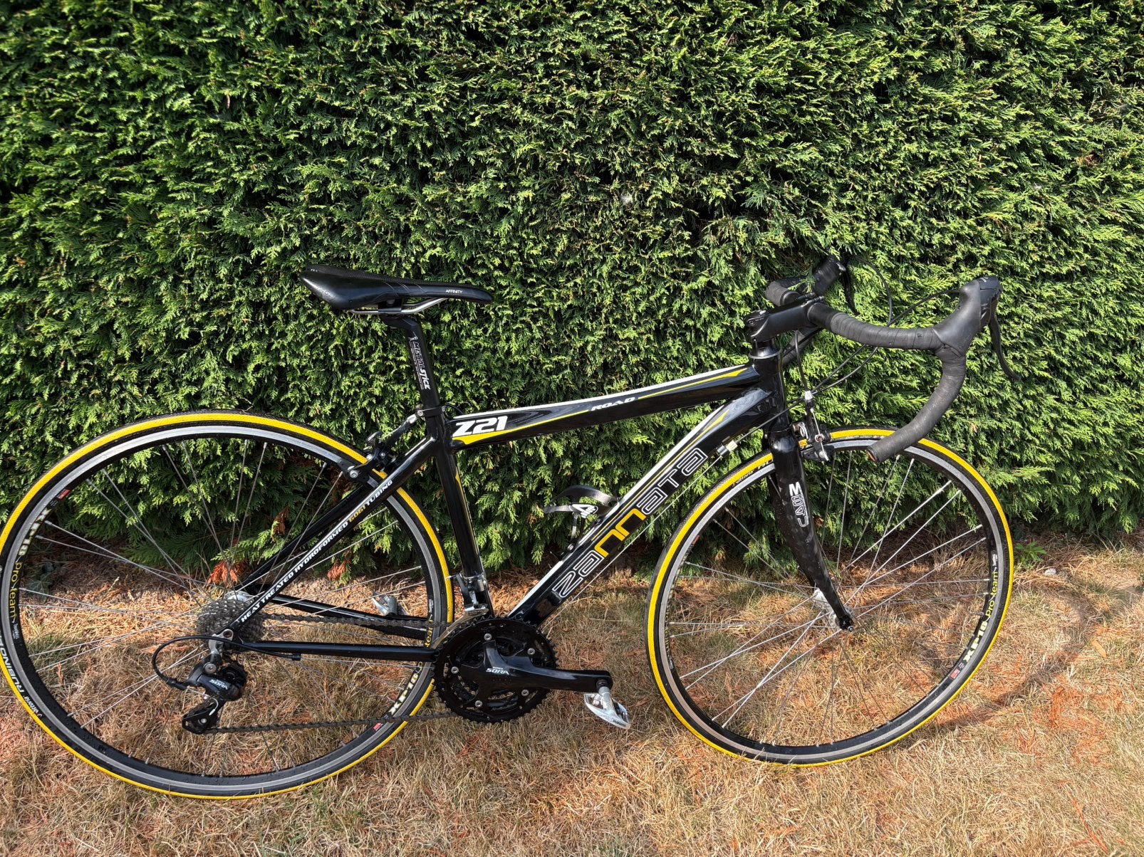 Zannata Z21 koersfiets, 28 inch, Gebruikt, Velgrem, Meer dan 20 versnellingen