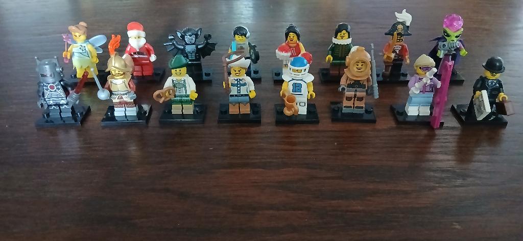 Lego Minifigures Serie 8 ( 16 st ), Lego, Accessoires inclus, Comme neuf, Enlèvement
