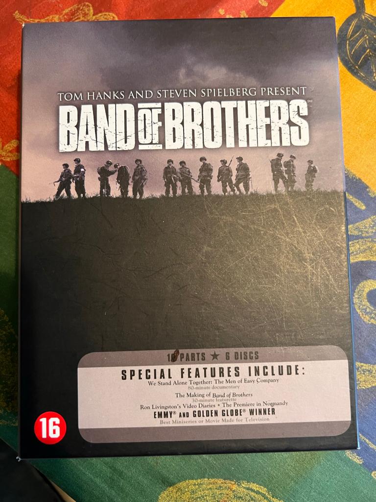 DVD box Band of Brothers, Cd's en Dvd's, Dvd's | Tv en Series, Boxset, Ophalen of Verzenden, Zo goed als nieuw, Non-fictie