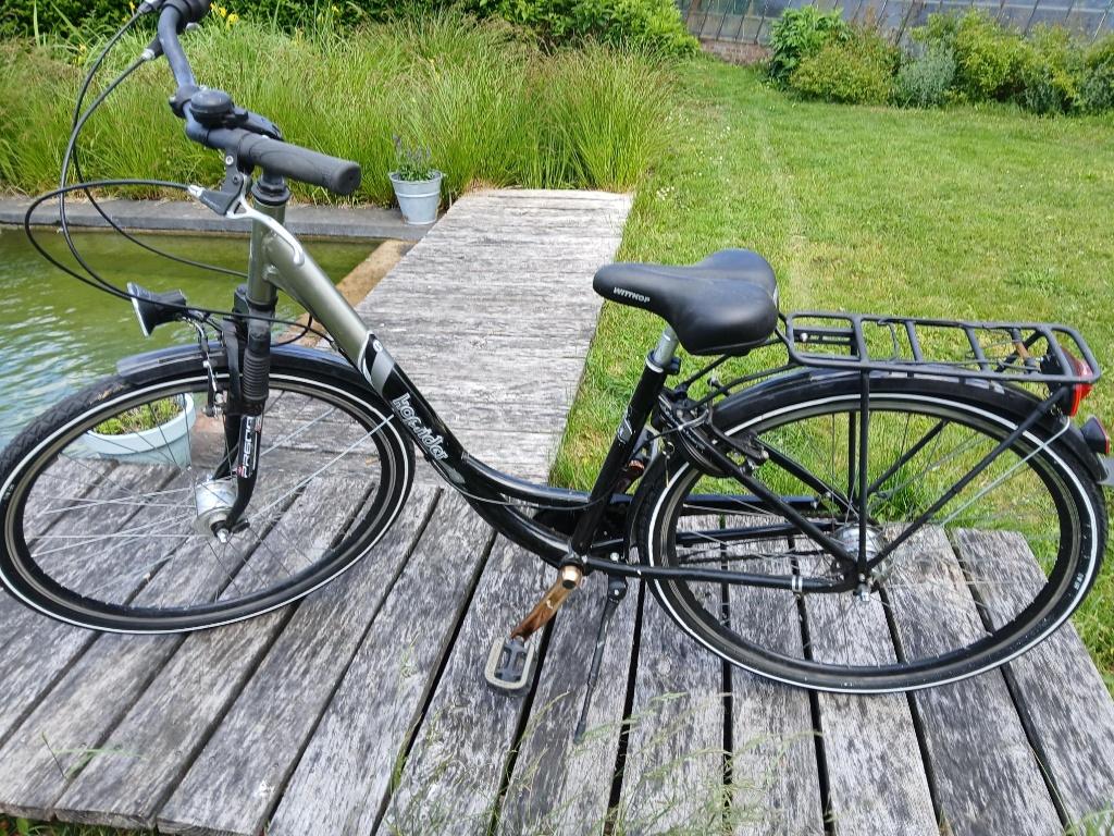 Damesfiets Hoprider, Velgrem, Versnellingen, Zo goed als nieuw, Minder dan 47 cm