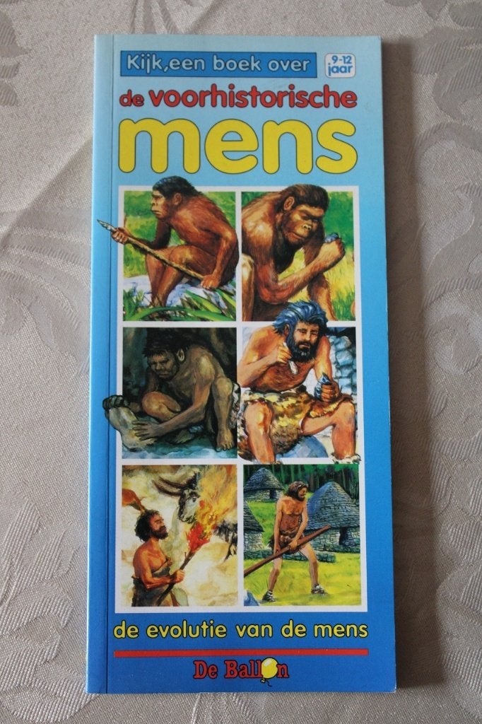 Ton van Eerbeek - Kijk een boek over de voorhistorische mens, Gelezen, Non-fictie, Ton van Eerbeek, Ophalen of Verzenden