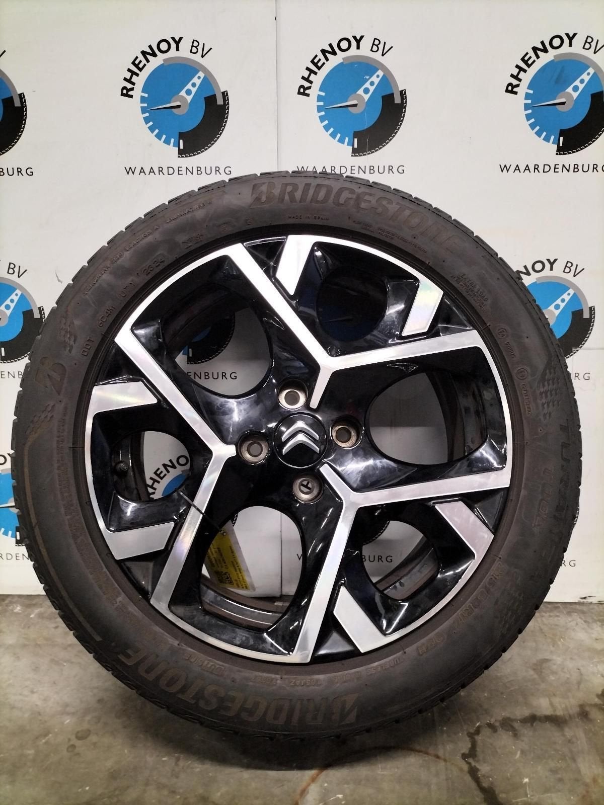 Citroen c3 Aircross velg + band 215 / 50 17 39228530, Pneus et Jantes, 215 mm, Véhicule de tourisme, Pneus été