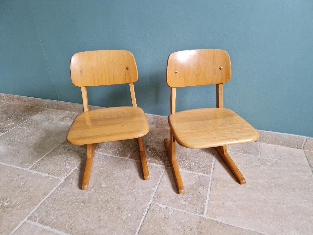 Duo van Casala kinderstoelen, jaren 60, Gebruikt, Verzenden, ..., Casala