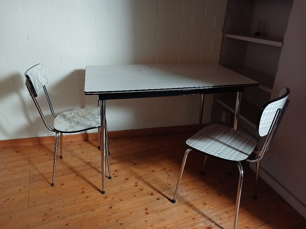 tafel + 2 stoelen, Huis en Inrichting, Ophalen